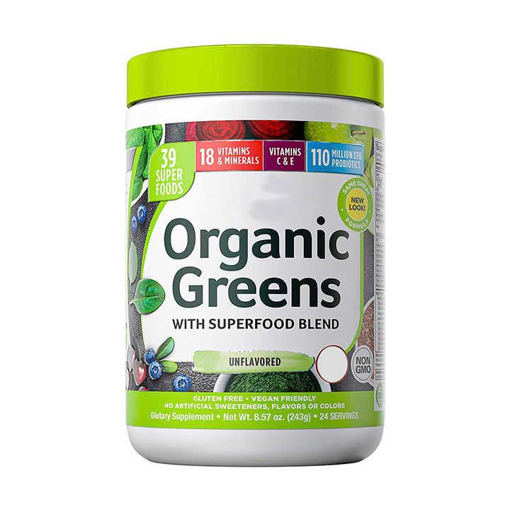 Organic Greens Powder (243g)