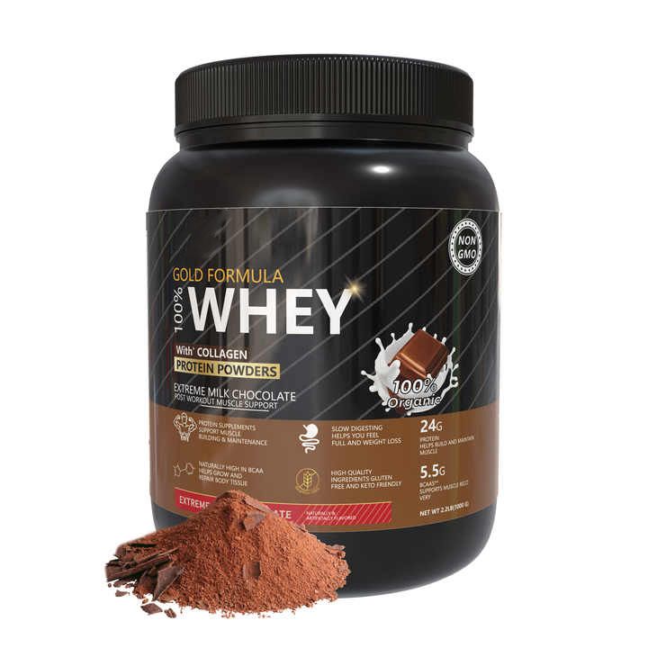 Grass-Fed Whey Protein Powder (Chocolate, 1kg)